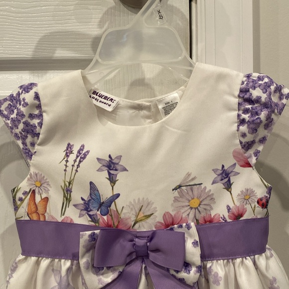 Girls Floral Print Party Dress by Blueberi Boulevard - Size 5 - MINT CONDITION! - Picture 4 of 6